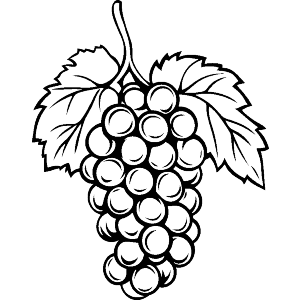Grapes with Leafs