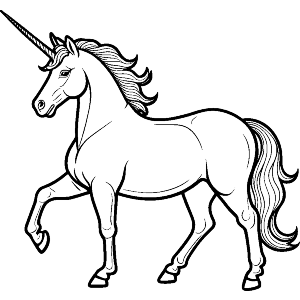 Cantering Unicorn