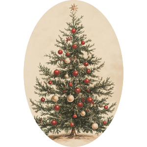 Vintage Christmas Tree
