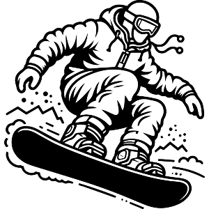 Cool Snowboarder