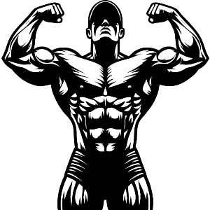 Bodybuilder Posing