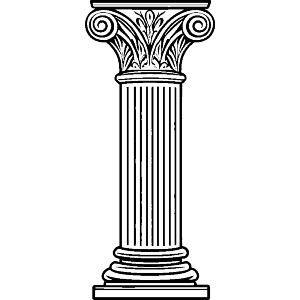 Arabesque Roman Pillar 