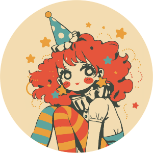 Cute Clown Girl