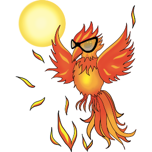 Phoenix Wearing Sunglasses