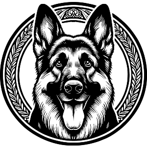 German Shepherd Portrait