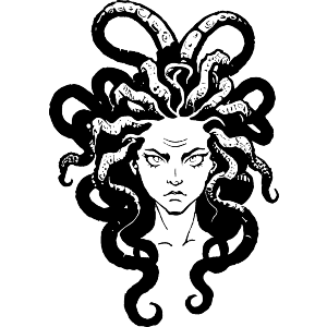 Medusa Gorgon Face