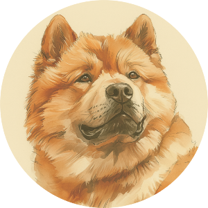 Chow Chow Portrait