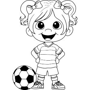 Football Player Girl