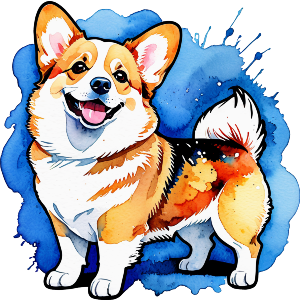 Colourful Corgi