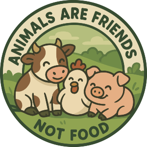 Animals Are Friends Not Food