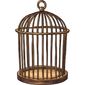Empty Bird Cage