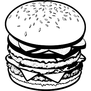 Tasty Cheese Burger