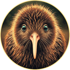 Cute Kiwi Portrait