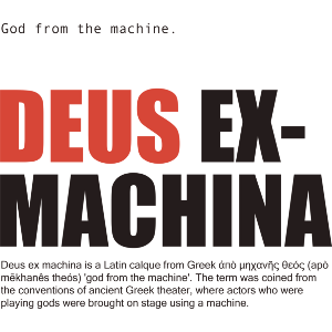 Deus Ex Machina latin text 