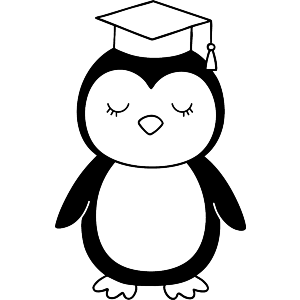Graduation Penguin