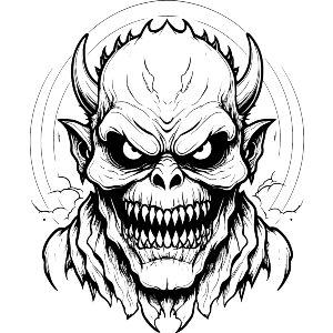 Halloween Scary Demon