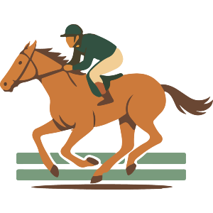 Racing Horse & Jockey