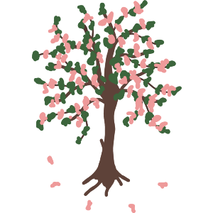 A Tree In Full Blossom 