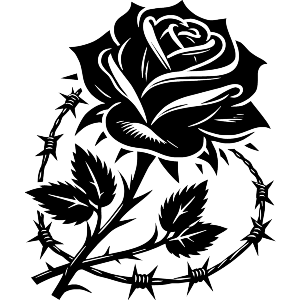 Barbed Wire Rose