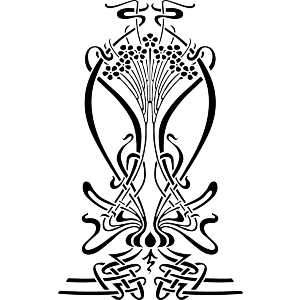 Art Nouveau Floral