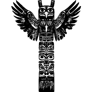 Tribal Totem Pole 