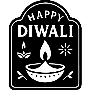 Happy Diwali Celebratory Design