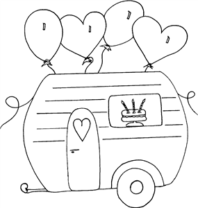 Birthday Balloon Caravan