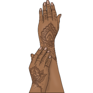 Henna Tattoo Hands