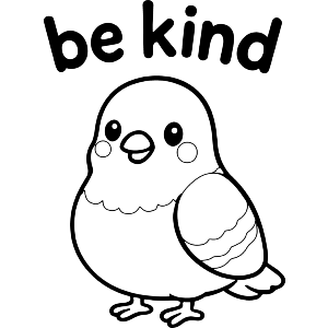 Be Kind Pigeon