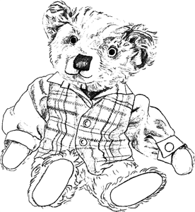Teddy Bear in Tweed