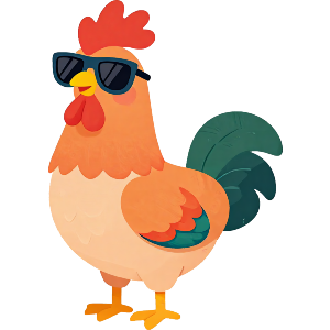 Chicken with Sunglasses