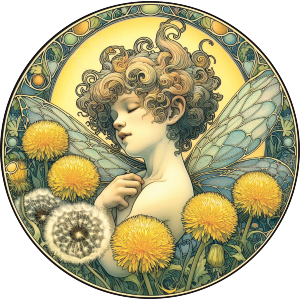 Dandelion Garden Fairy