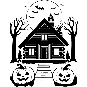 Halloween Cabin