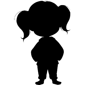 Little Girl Silhouette