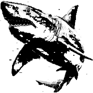 Shark Pixel Art