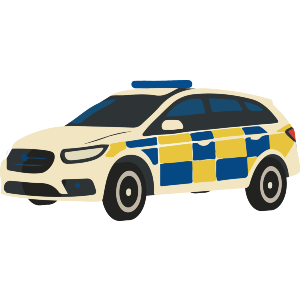 Emergency Police Car