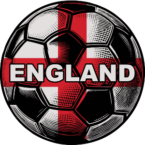 England Flag Soccer Ball