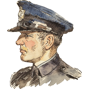Policeman Portrait