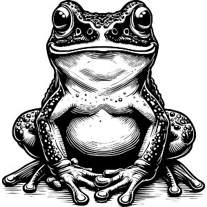 Happy Frog Sitting