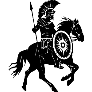 Roman Soldier on Horseback