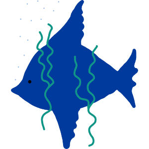 Big Blue Fish 