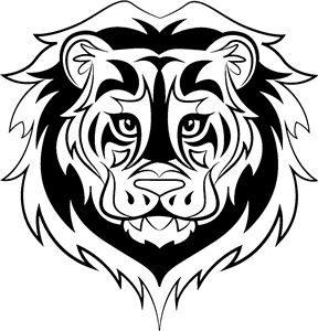 Tribal Lion Head