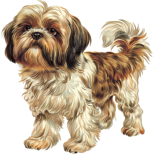 Shih Tzu Dog Standing