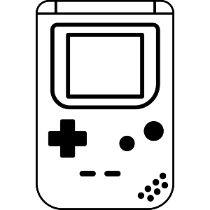 Handheld game outline