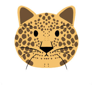 Cute leopard
