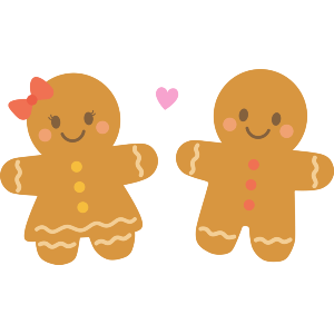 Gingerbread couple