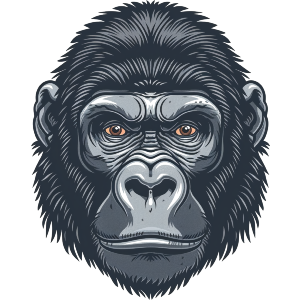 Gorilla Head