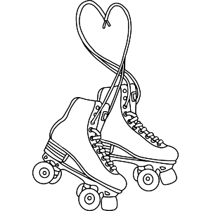 Love Roller Skates 