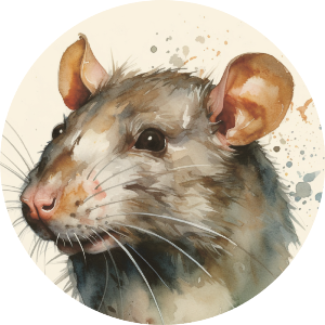 Rat Portrait