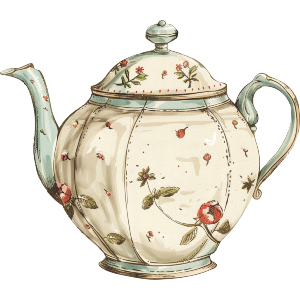 Floral Teapot